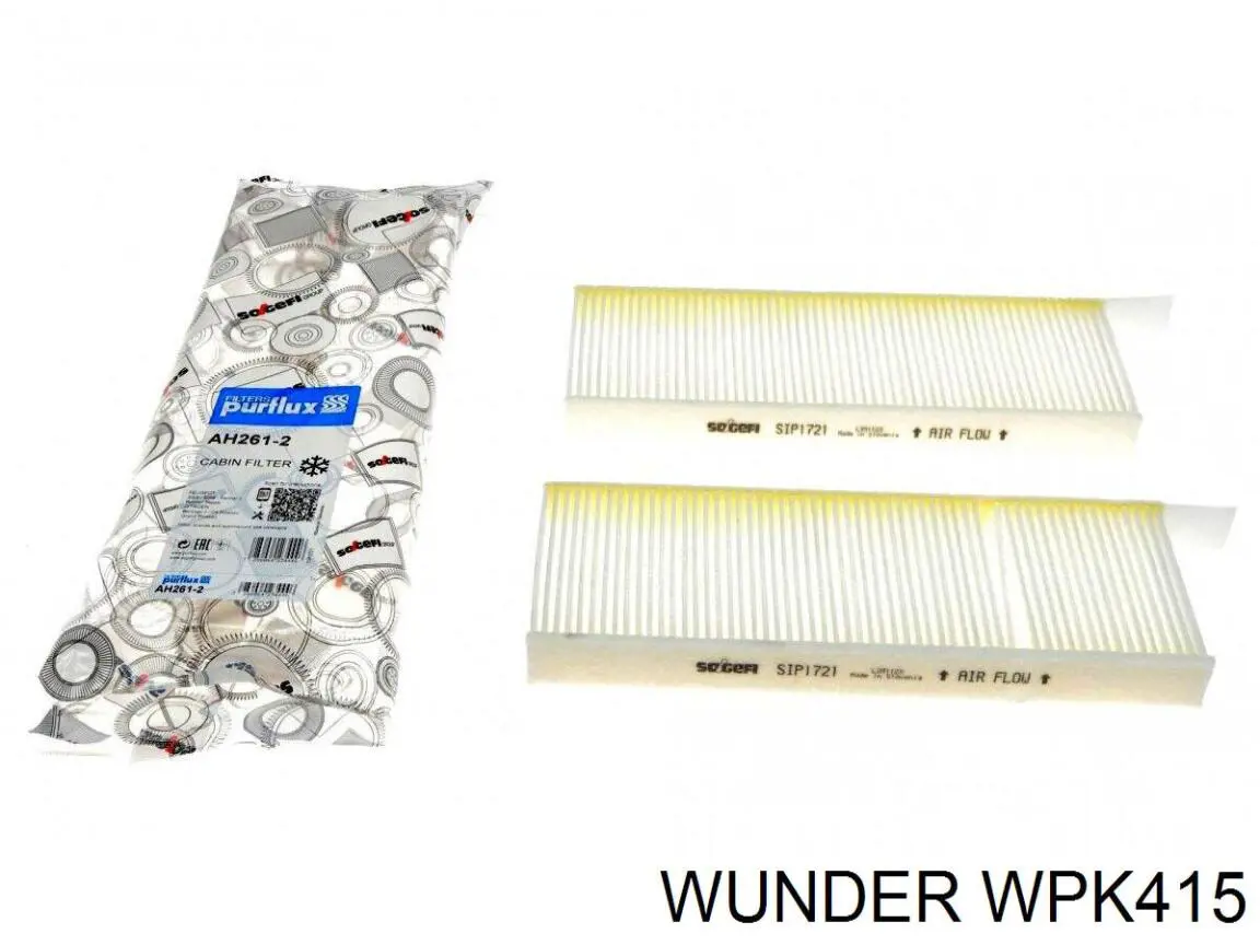 Фильтр салона WPK415 Wunder