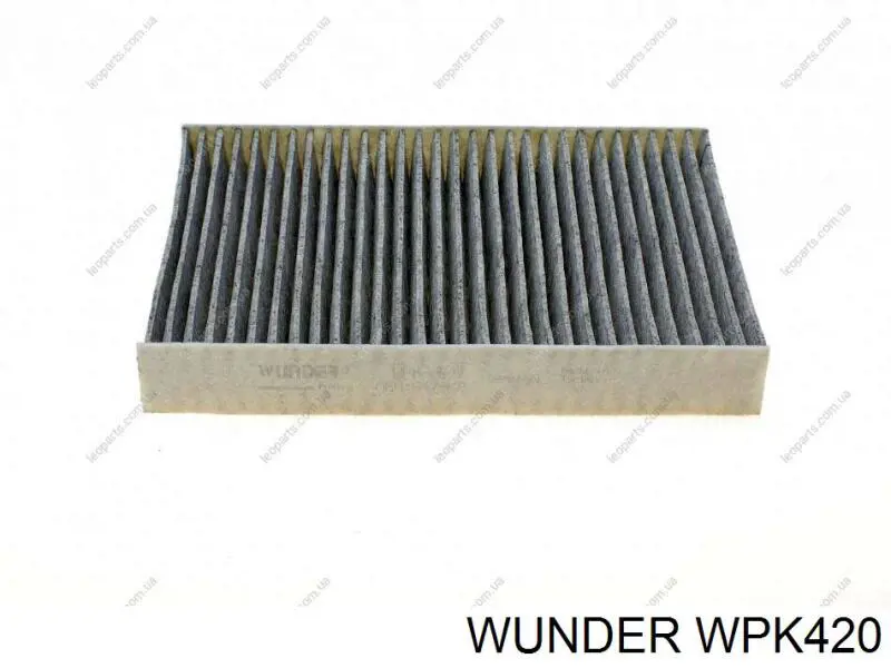 WPK 420 Wunder filtro de salão