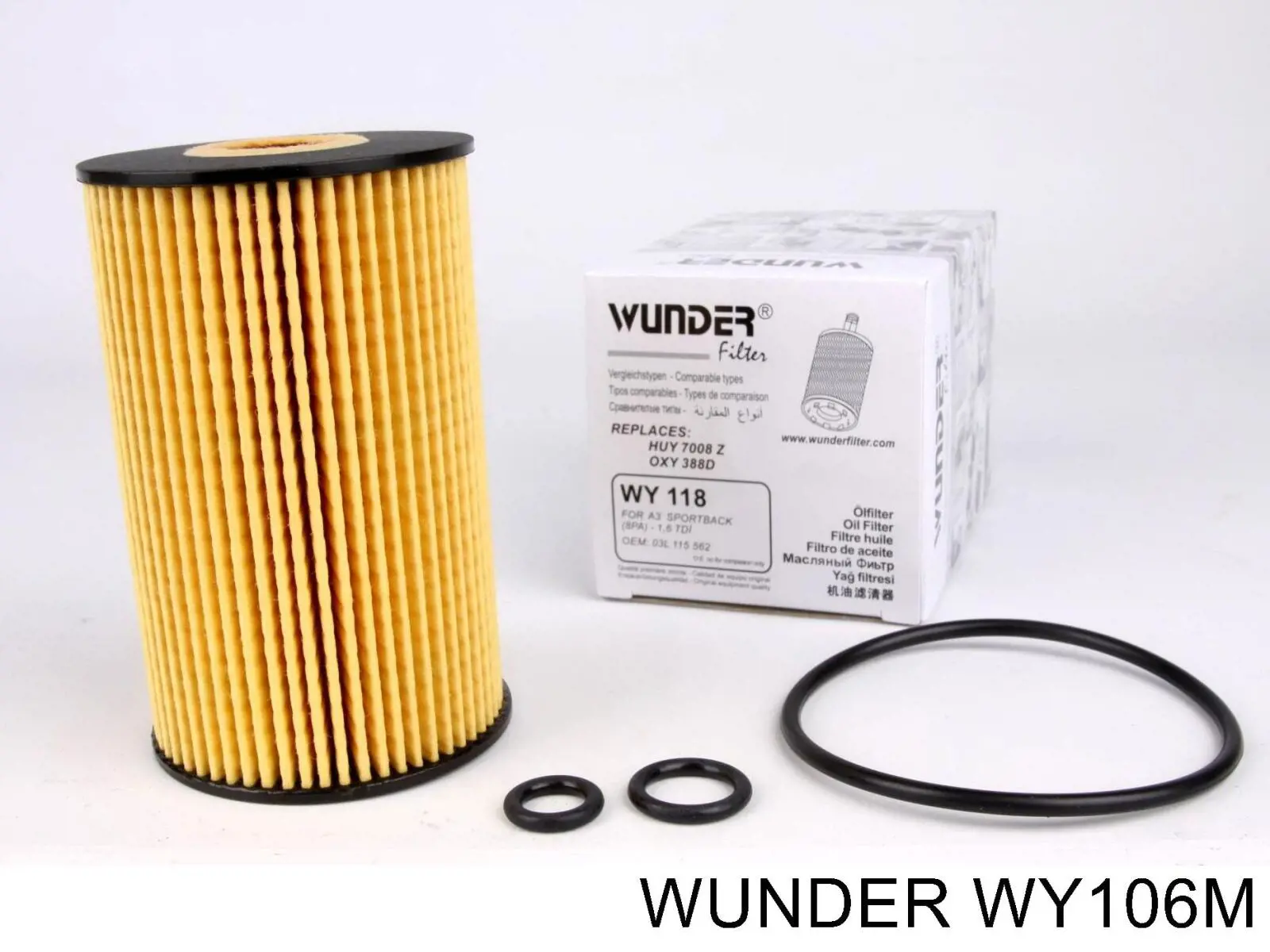 Фильтр очистки масла центробежный Wunder WY106M цена, от 4.22 USD
