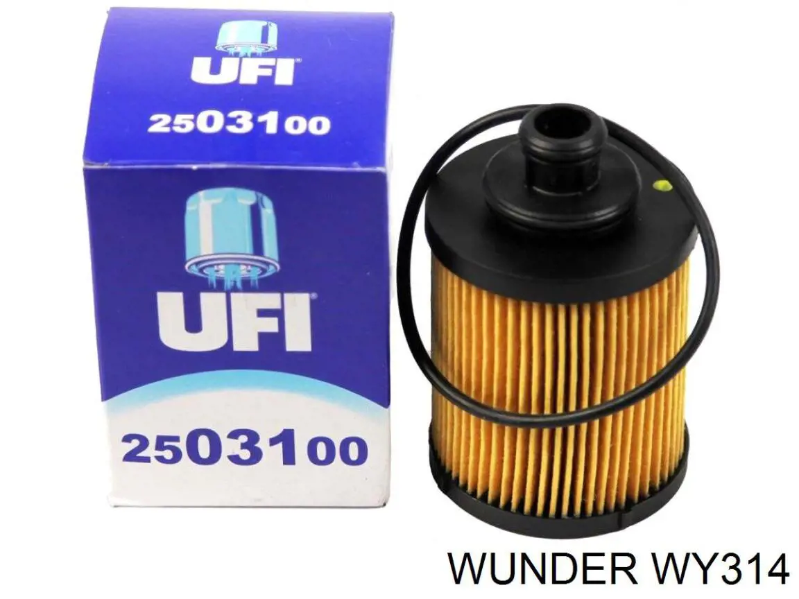 WY314 Wunder Масляный фильтр двигателя