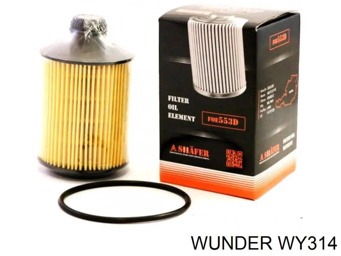 Фільтр масляний WY314 Wunder