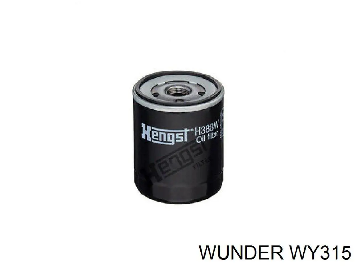 WY315 Wunder Масляный фильтр двигателя