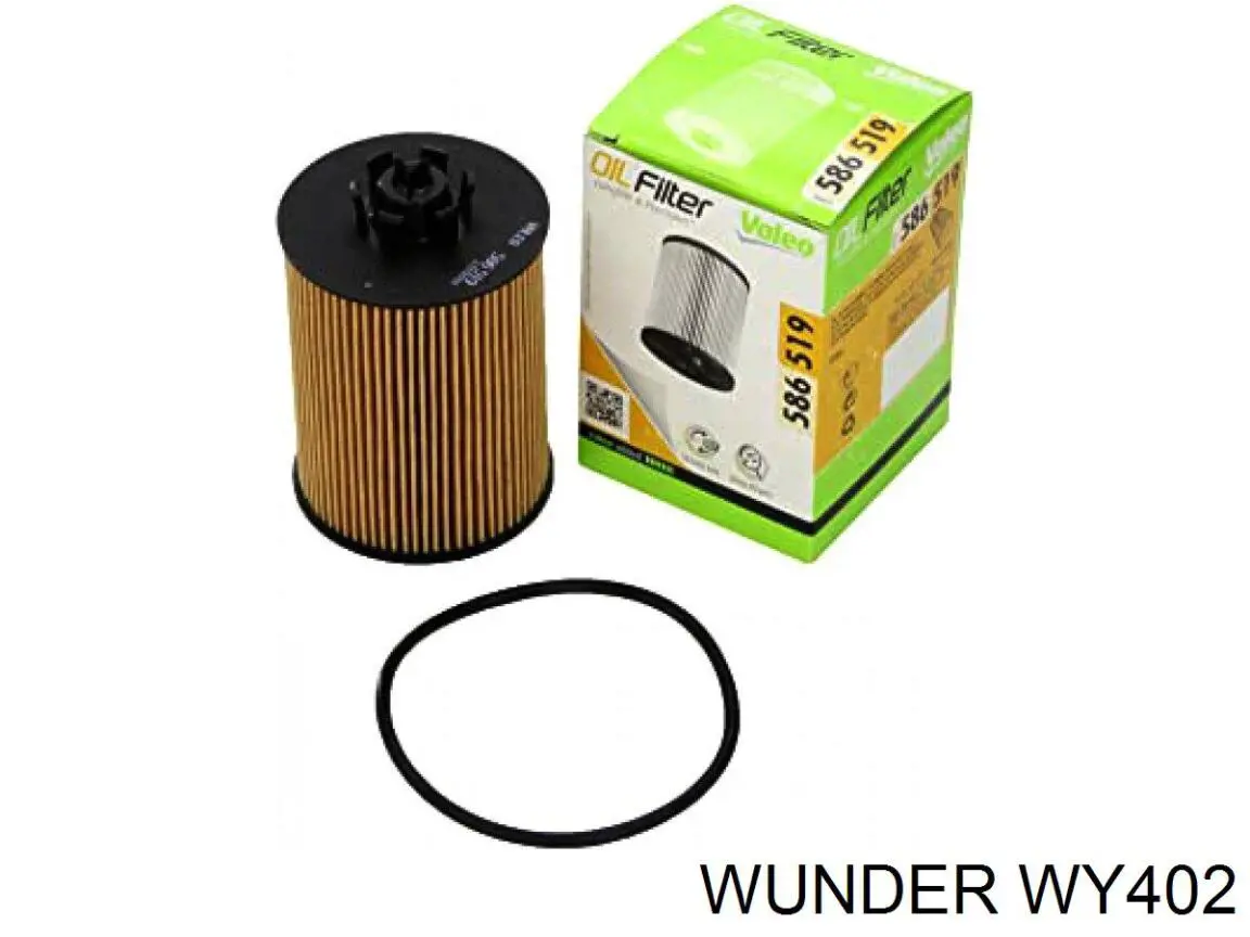 WY402 Wunder Масляный фильтр двигателя