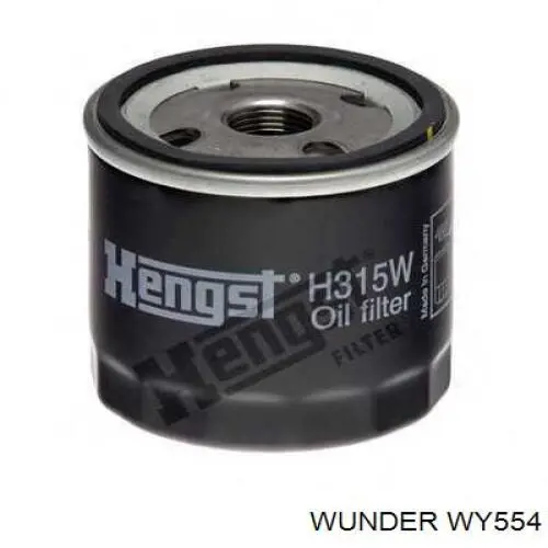 WY554 Wunder Масляный фильтр двигателя