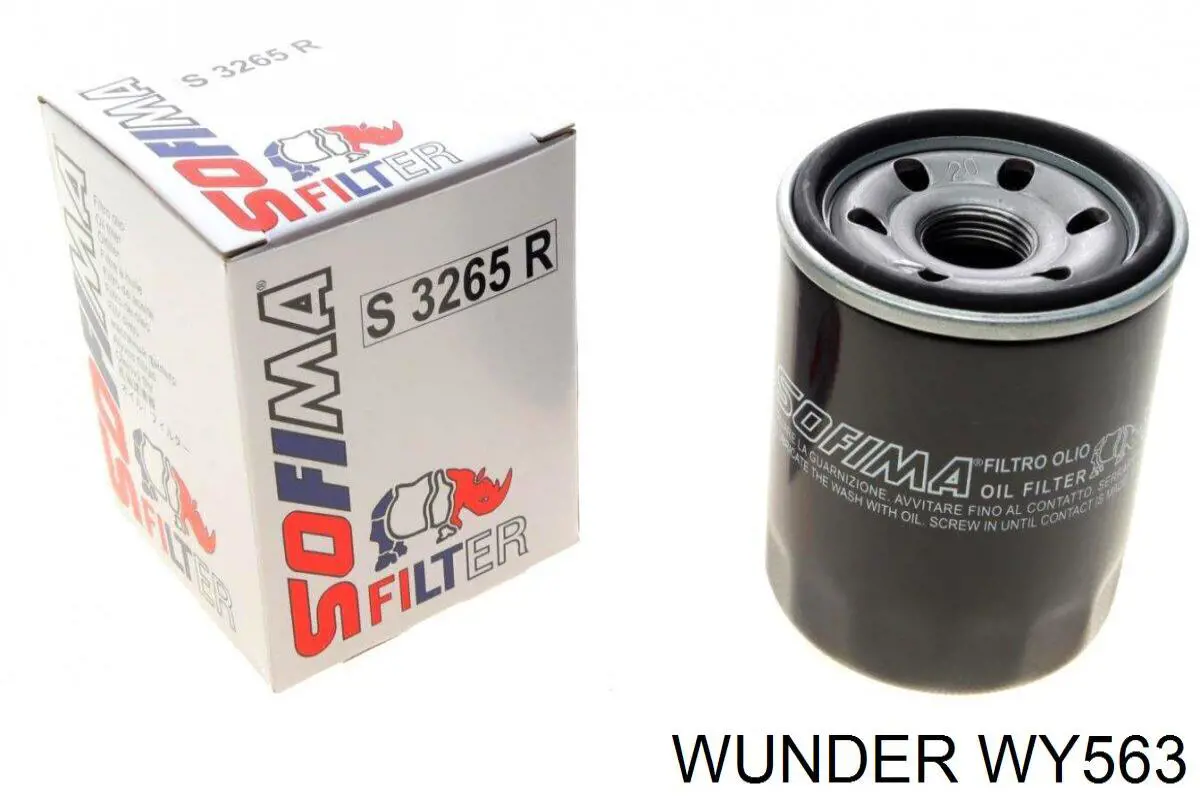 WY563 Wunder Масляный фильтр двигателя