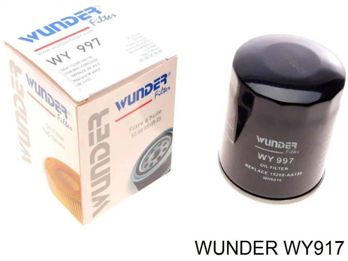 Масляный фильтр WY917 Wunder