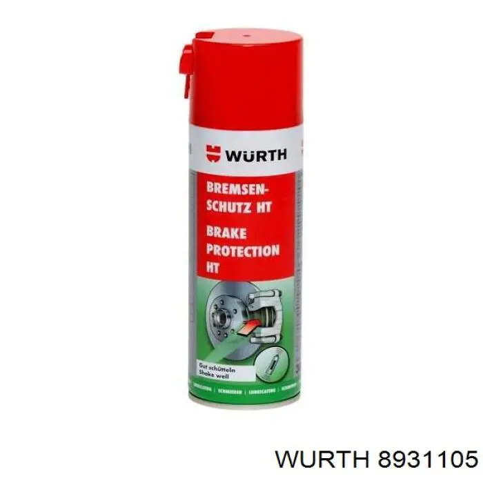 Смазка тормозных систем 8931105 Wurth