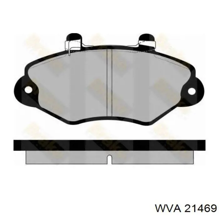 Колодки WVA 21469 цена, от 17.83 USD