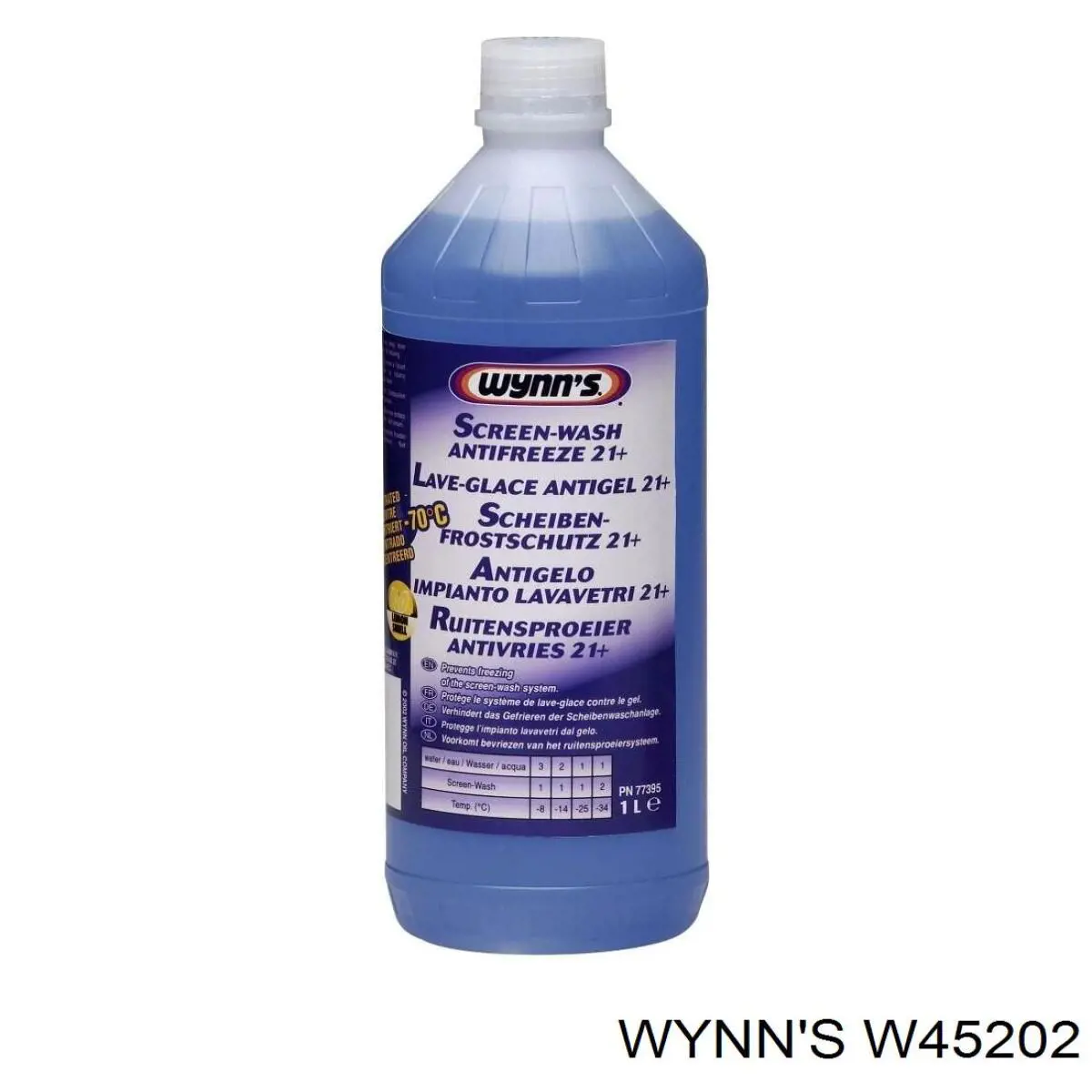 Líquido limpiaparabrisas W45202 Wynn's