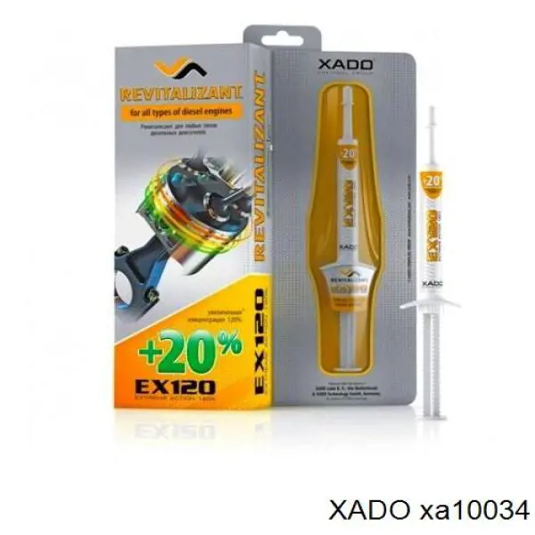 Присадки топливной системы дизельных двигателей Xado XA10034