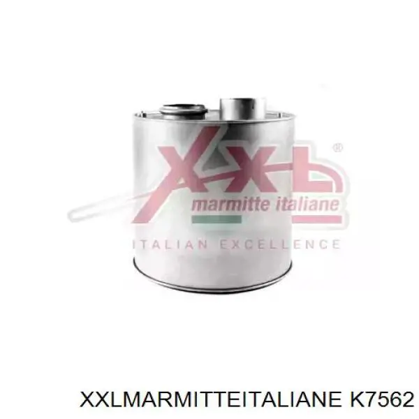 Центральная часть глушителя K7562 XXLMarmitteitaliane