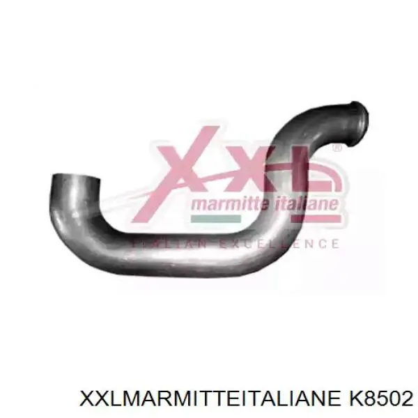 K8502 XXLMarmitteitaliane труба выхлопная, от катализатора до глушителя
