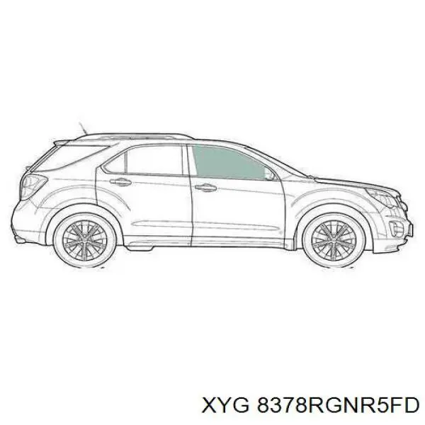 6810160640 Toyota Стекло передней двери, правой