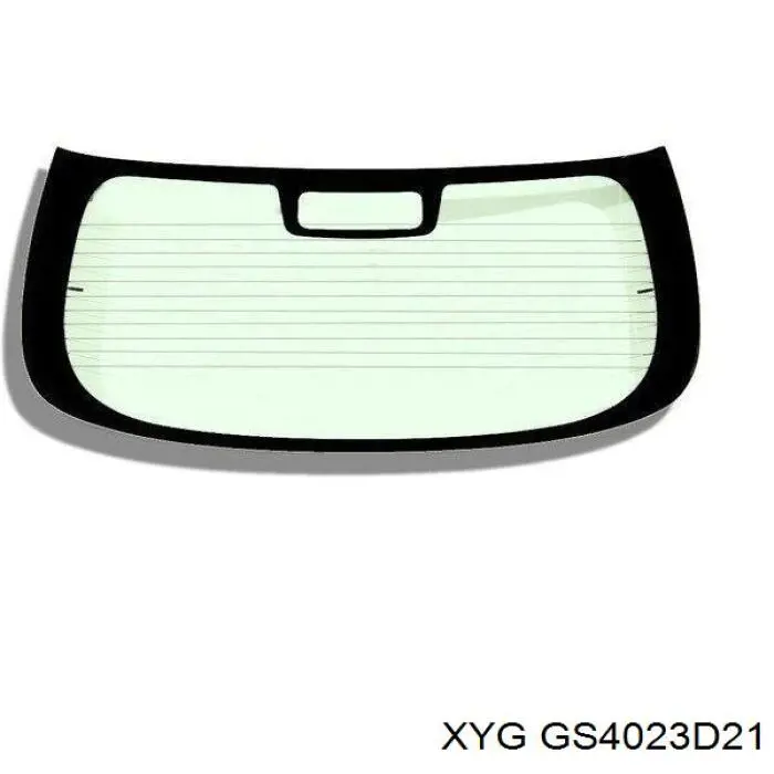 GS4023D21 XYG Стекло двери задка