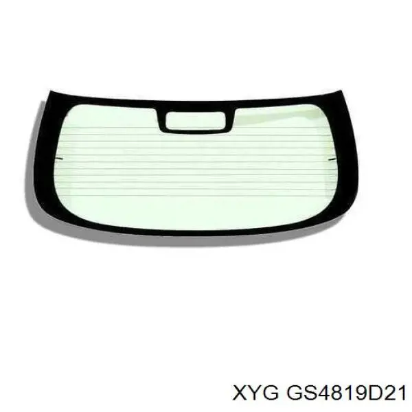 GS 4819 D21 XYG стекло багажника двери 3/5-й задней (ляды)
