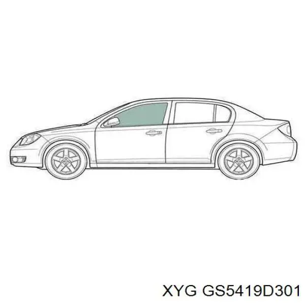 Окно (передней двери) двери XYG GS5419D301 цена, от 23.33 USD