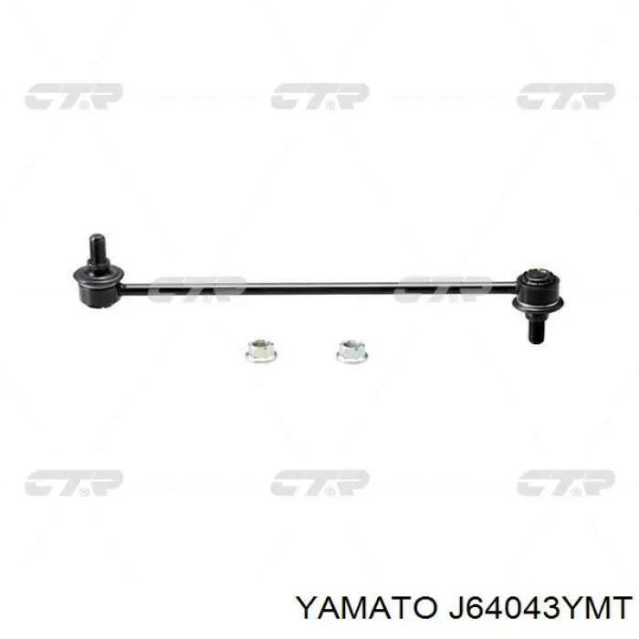 Soporte de barra estabilizadora trasera J64043YMT Yamato