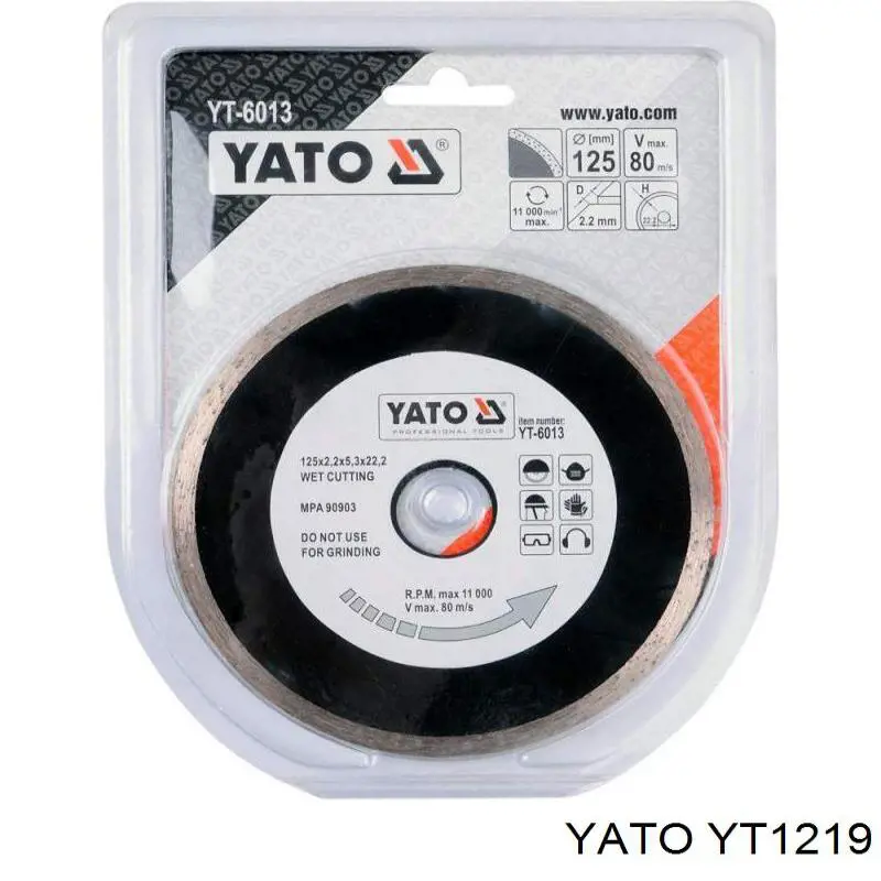 Головка торцевая Yato YT1219 цена, от 3.17 USD