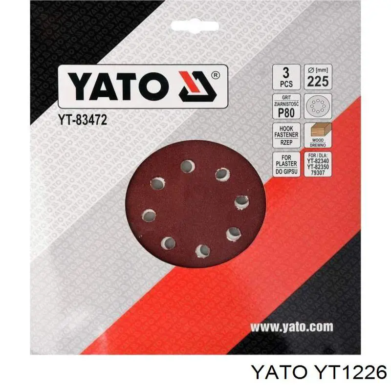  Yato YT1226 цена, от 1.92 USD
