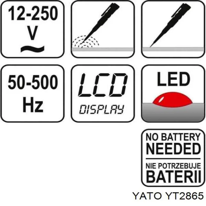  Yato YT2865 цена, от 2.06 USD
