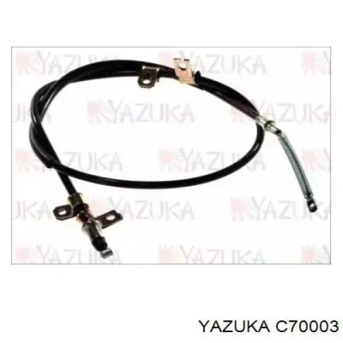 Трос ручного тормоза задний Yazuka C70003 цена, от 14.33 USD
