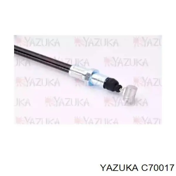 Cable de freno de mano trasero izquierdo C70017 Yazuka