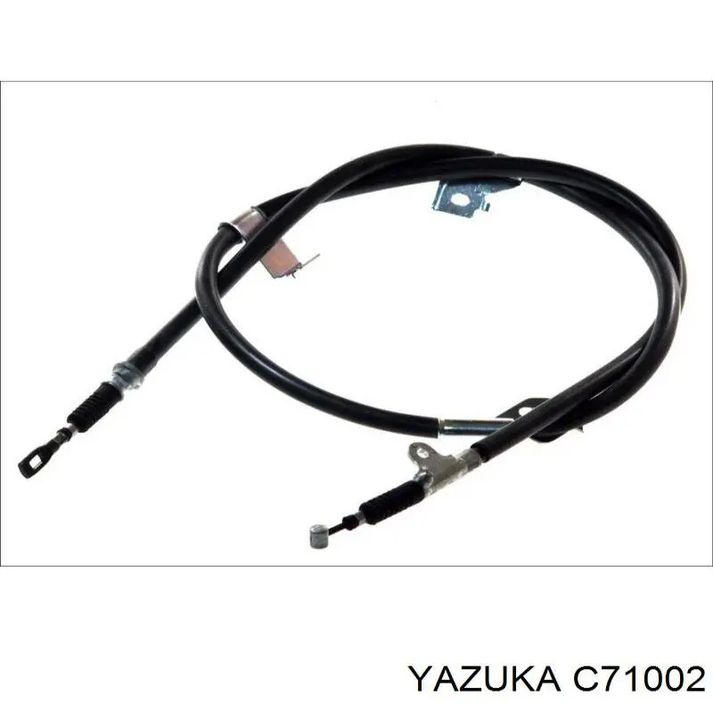 C71002 Yazuka трос ручного тормоза задний левый