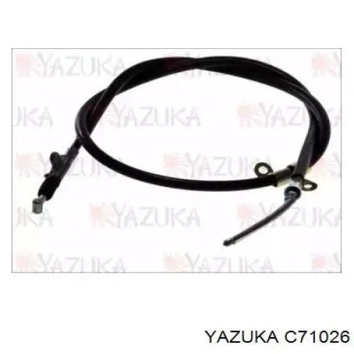 C71026 Yazuka трос ручного тормоза задний правый