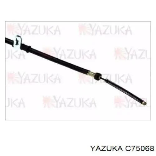 Cable de freno de mano trasero izquierdo C75068 Yazuka