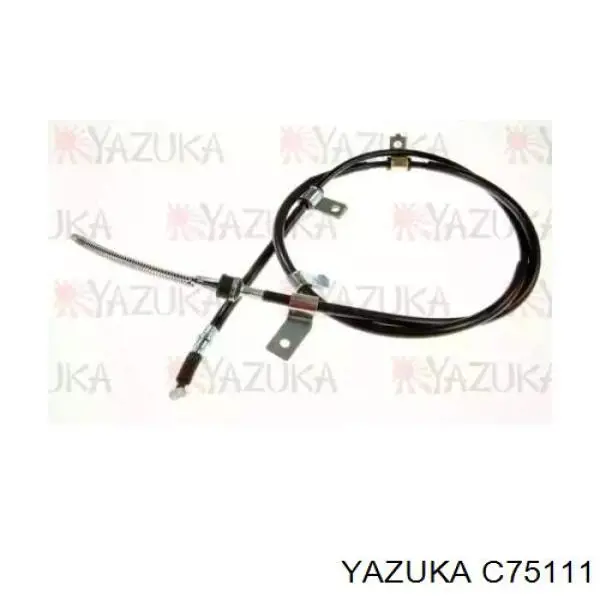 C75111 Yazuka трос ручного тормоза задний правый
