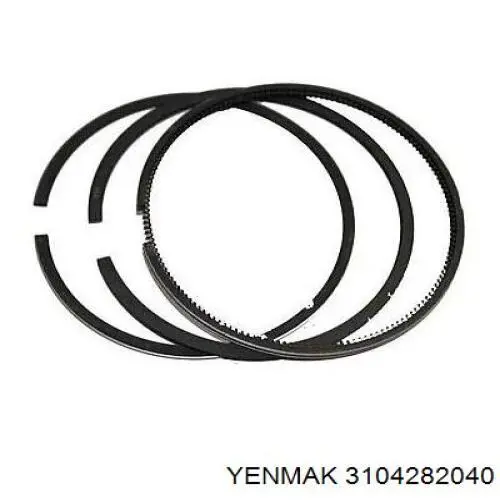 31-04282-040 Yenmak поршень в комплекте на 1 цилиндр, 2-й ремонт (+0,50)