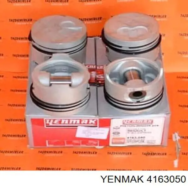 4163050 Yenmak поршень в комплекте на 1 цилиндр, 2-й ремонт (+0,50)