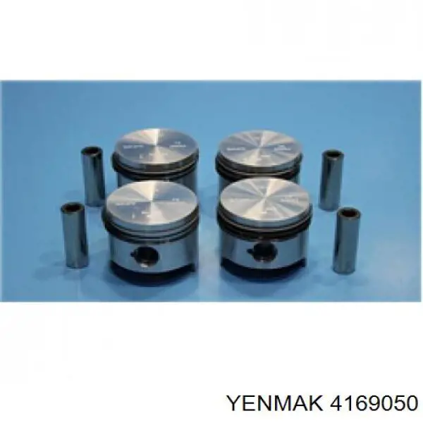 4169050 Yenmak поршень в комплекте на 1 цилиндр, 2-й ремонт (+0,50)