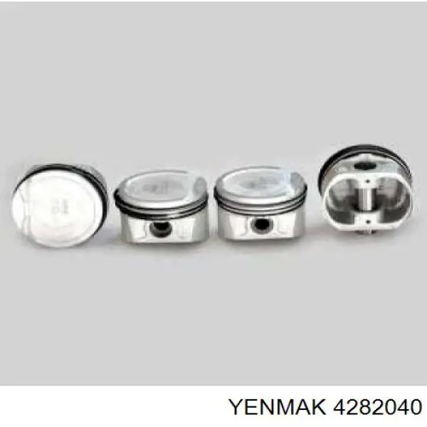 4282040 Yenmak поршень в комплекте на 1 цилиндр, 2-й ремонт (+0,50)
