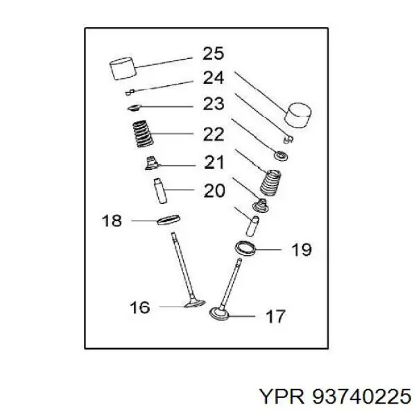 Купить HCIC003S Parts-Mall Стандартные поршневые кольца в комплекте