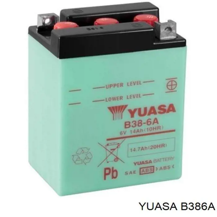 Аккумулятор Yuasa B386A