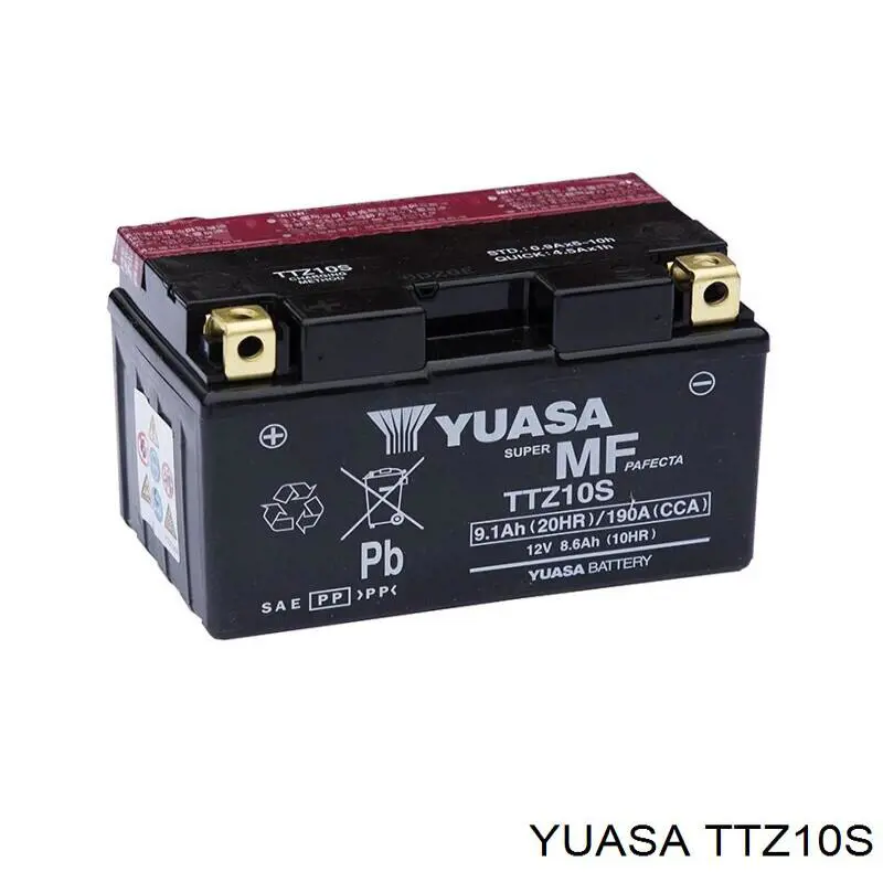 TTZ10S Yuasa Аккумуляторная батарея