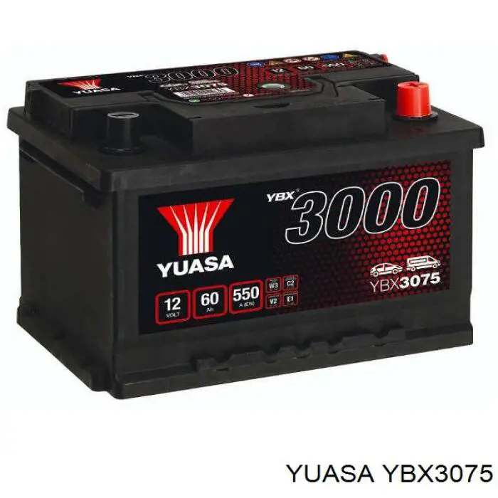 Аккумулятор Yuasa YBX3075