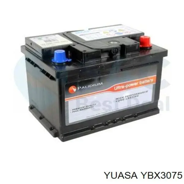 Аккумулятор автомобильный Yuasa YBX3075 цена, от 97.30 USD