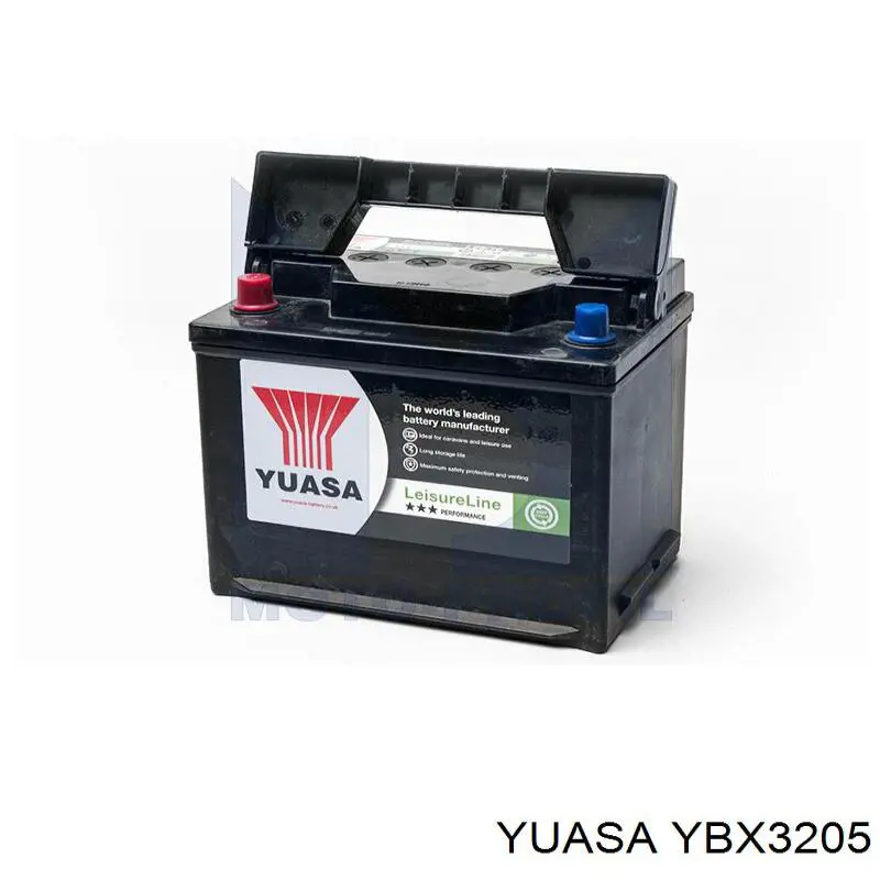 Аккумулятор автомобильный Yuasa YBX3205 цена, от 117.15 USD