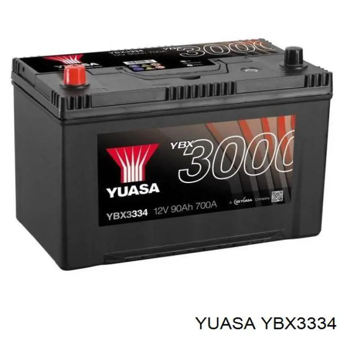 YBX3334 Yuasa bateria recarregável (pilha)