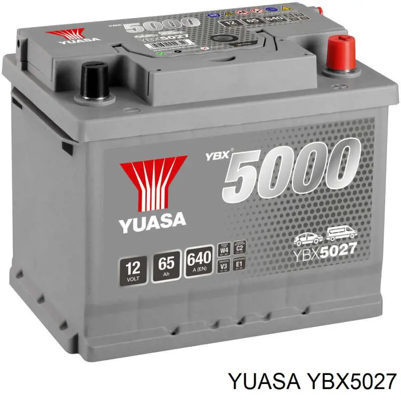 Купить YBX5027 Yuasa Батарея аккумуляторная