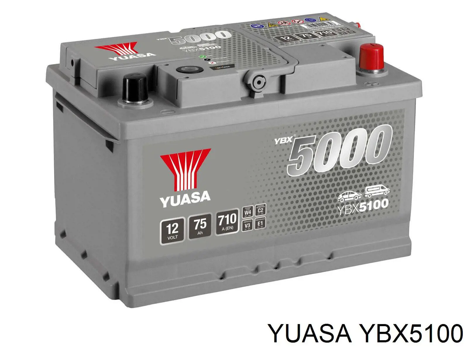 Аккумулятор Yuasa YBX5100