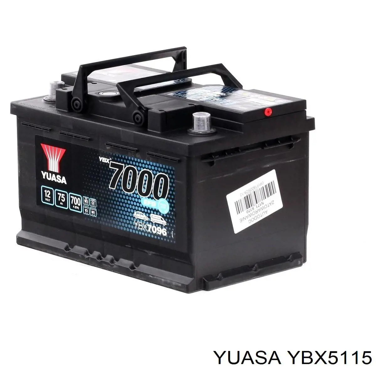 YBX5115 Yuasa bateria recarregável (pilha)