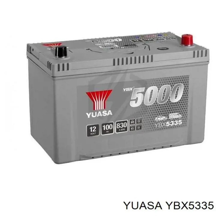 YBX5335 Yuasa bateria recarregável (pilha)