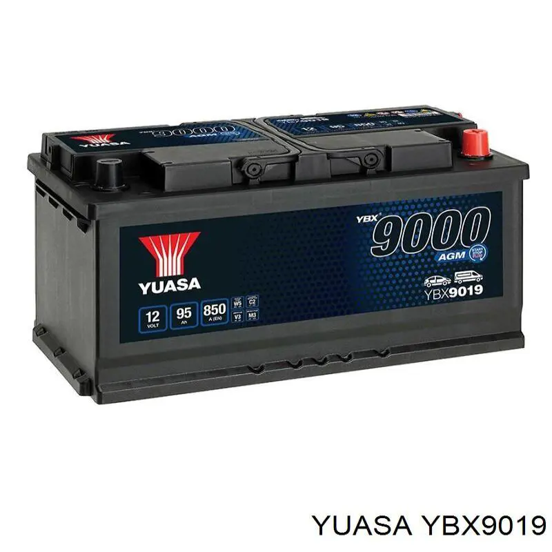 Аккумулятор Yuasa YBX9019
