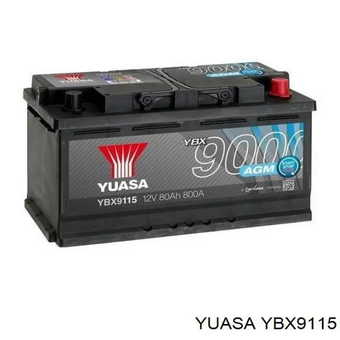 Купить Аккумулятор Yuasa 80 А/ч (YBX9115)