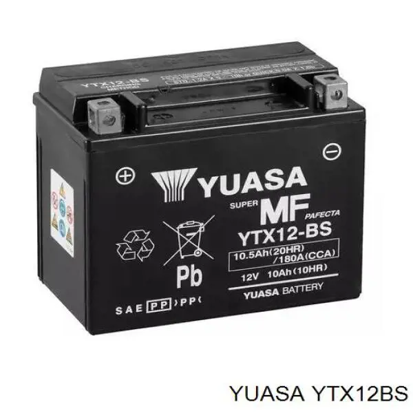 Аккумулятор YTX12BS Yuasa