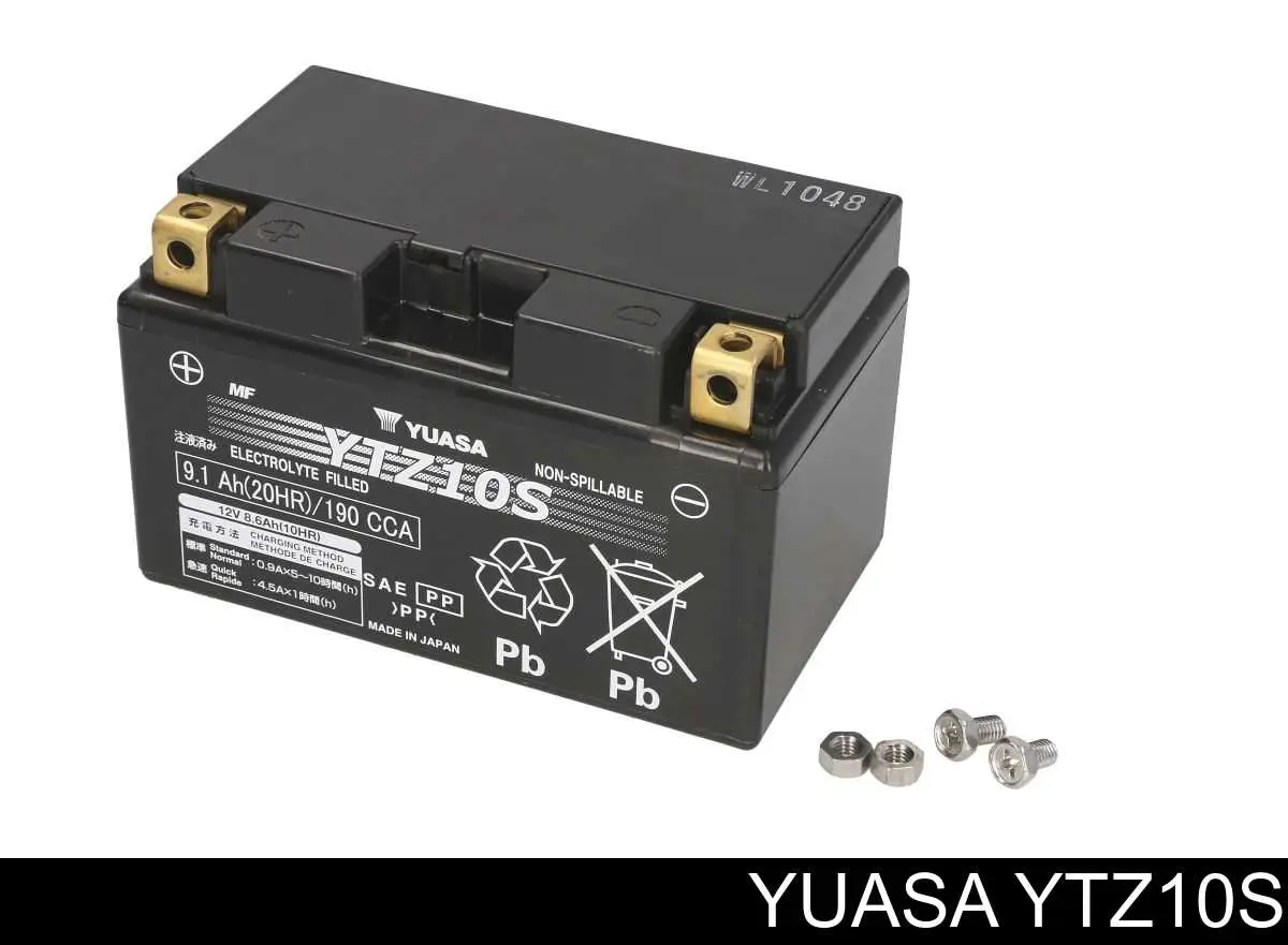 YTZ10S Yuasa bateria recarregável (pilha)