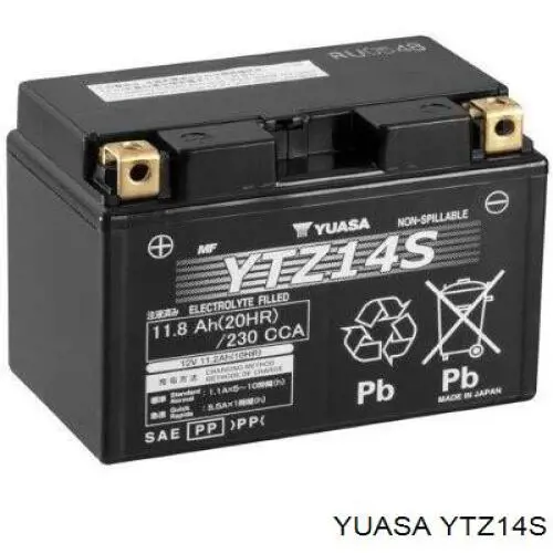 Аккумулятор YTZ14S Yuasa